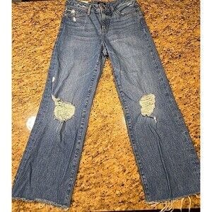 Express ‘90’s Ankle Boot Mid Rise Denim Jeans Size 0R New With Tags